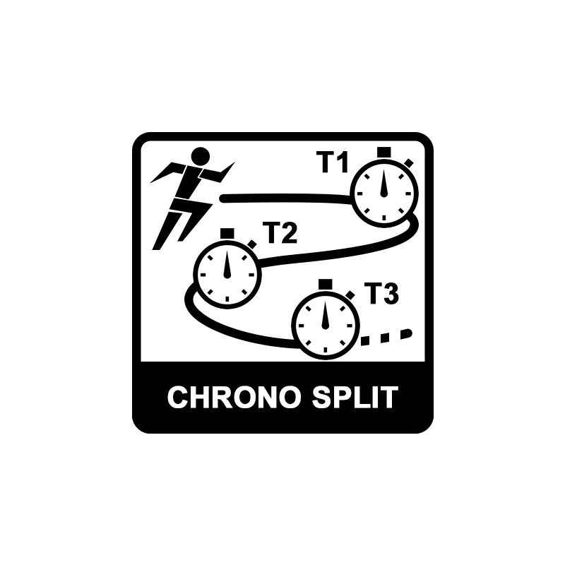 Stopwatch - 3 regels display 