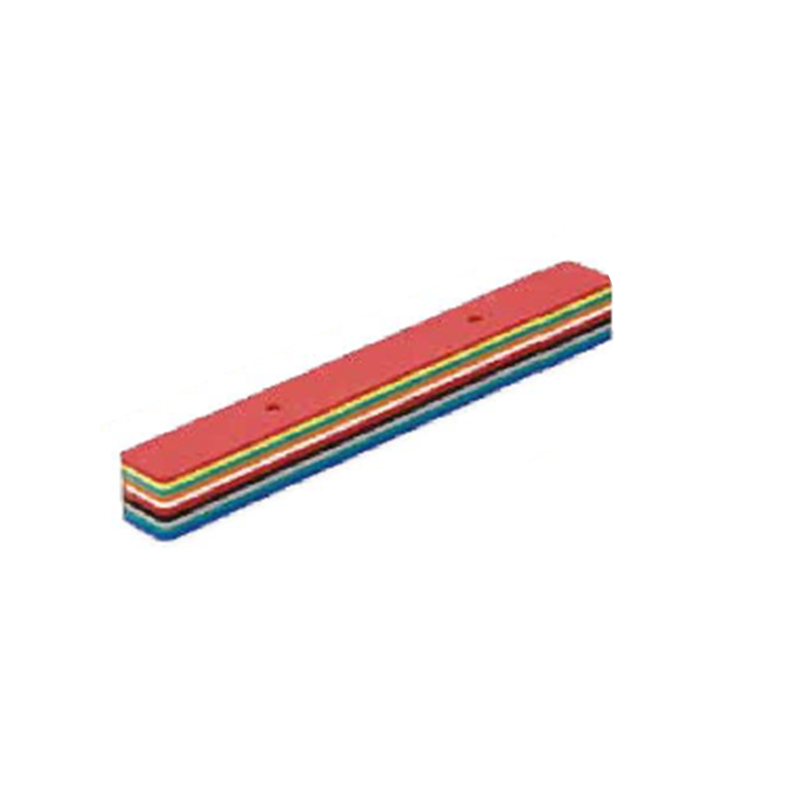 Barre rectangulaire avec 2 trous Ø 30 mm 90 X 10 X 10