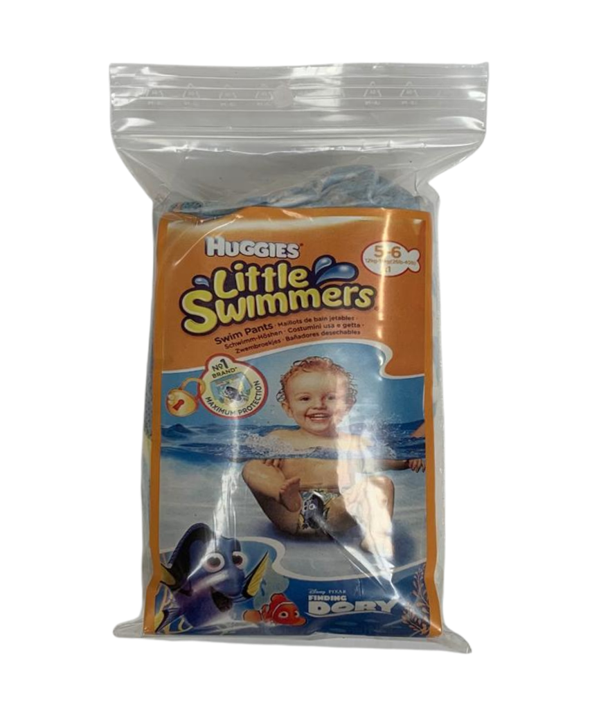 Huggies Little Swimmers - Swim Diapers - Size L (5-6) individually wrapped
