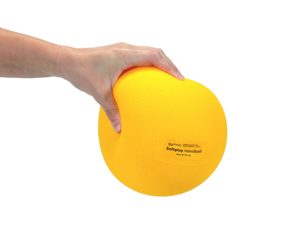 Gymnic  Softplay ball yellow hand