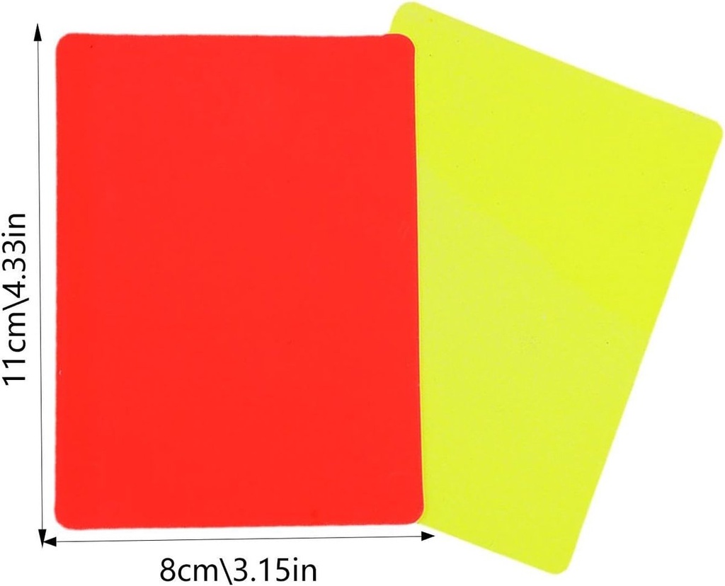 Scheidsrechters kaarten Set 