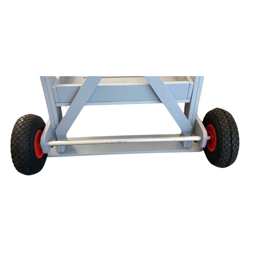 Jeu de roues pour siège de sauvetage