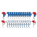 Waterpolo caps - New generation - Complete set of 26 pcs 