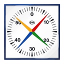 Compte-secondes cruciforme 1 m  x  1 m - Etanche IP65
